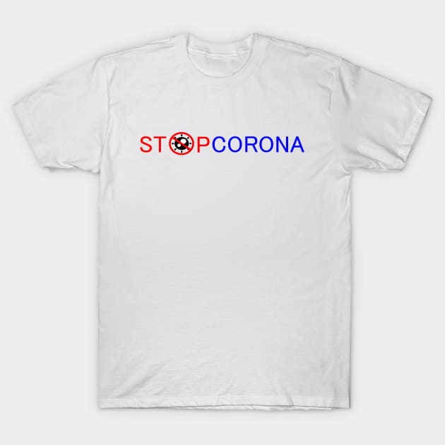 Stop corona T-Shirt by abc4Tee